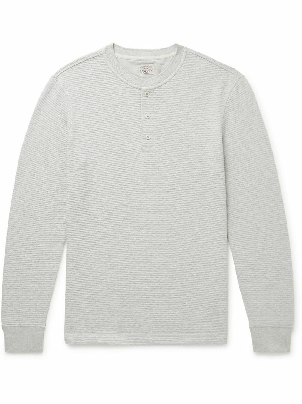 Men’s Faherty Thermal Long Sleeve Henley